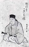 小林一茶の肖像画（村松春甫画）
