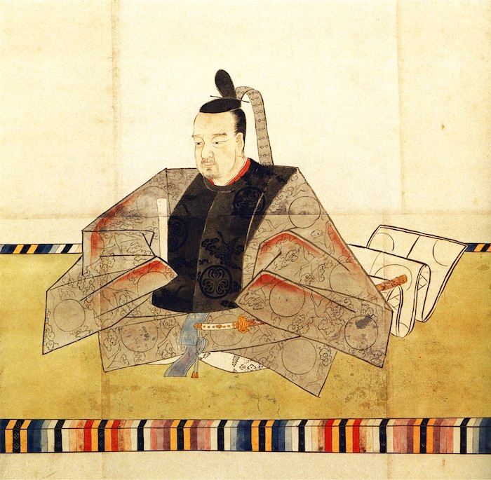 徳川家斉の肖像画（狩野養信 画と思われる）