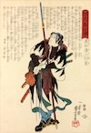 近松勘六（『誠忠義士伝』より、歌川国芳 画）