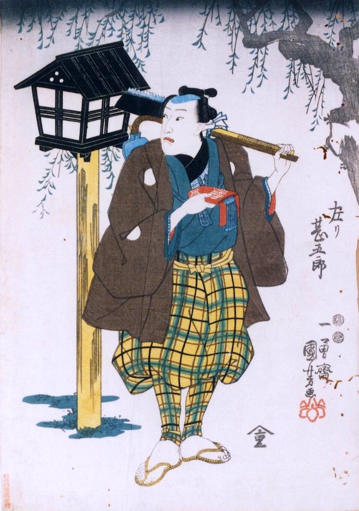 左甚五郎（歌川国芳 画）