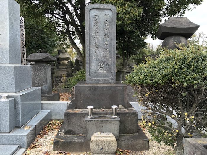 鳥居耀蔵の墓（吉祥寺、東京都文京区本駒込）