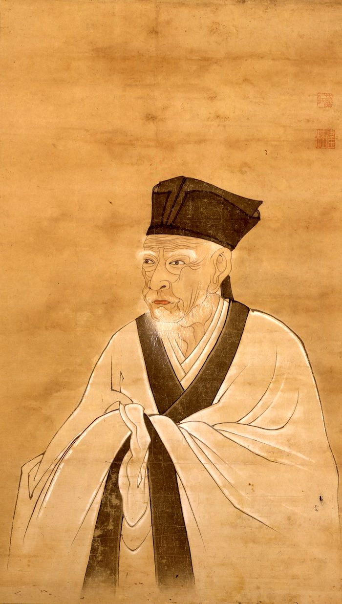 雨森芳洲の肖像画